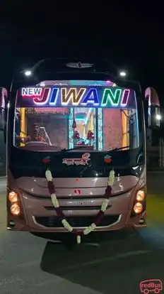 New jiwani Travels Bus-Front Image