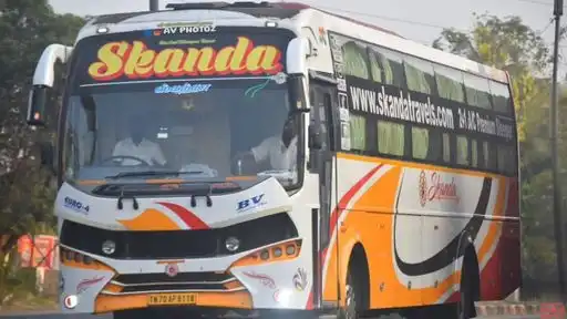 Skanda Travels Bus-Front Image