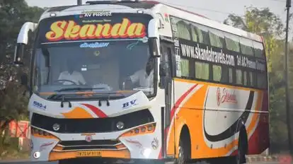 Skanda Travels Bus-Front Image