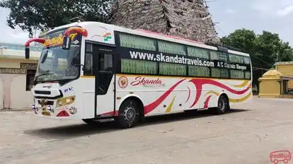 Skanda Travels Bus-Side Image