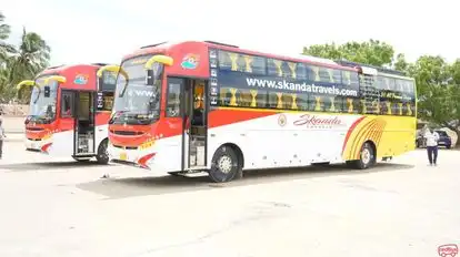 Skanda Travels Bus-Side Image