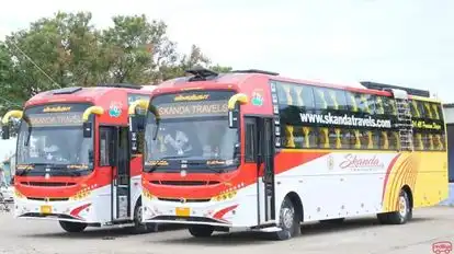 Skanda Travels Bus-Side Image