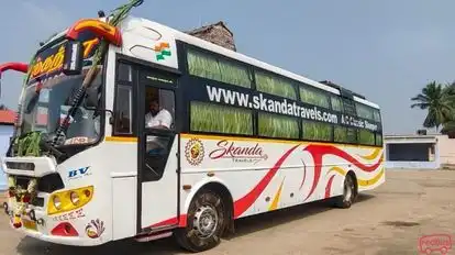 Skanda Travels Bus-Side Image