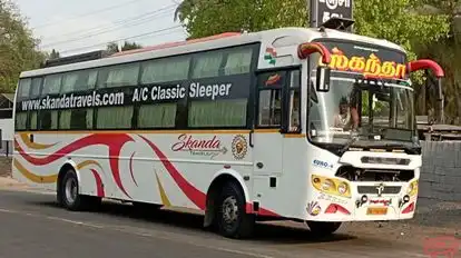 Skanda Travels Bus-Side Image