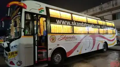 Skanda Travels Bus-Side Image