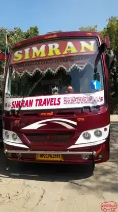 Simran Travels Jabalpur Bus-Front Image