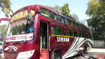 Simran Travels Jabalpur Bus-Side Image
