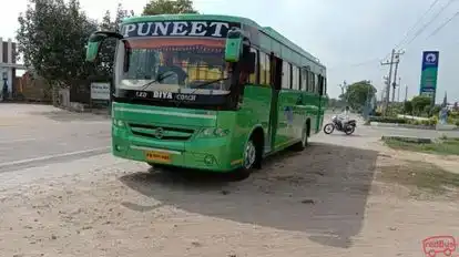 Puneet Bus Service Bus-Side Image