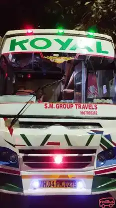 SM Group Travels Bus-Front Image