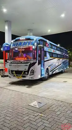 Nikhil Travels Bus-Side Image