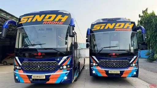 Sindh Radhe Travels Bus-Front Image