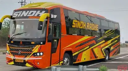 Sindh Radhe Travels Bus-Front Image