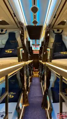 Sindh Radhe Travels Bus-Seats layout Image
