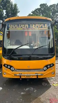Golden Temple Express Volvo Bus-Front Image