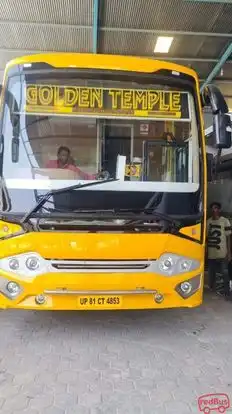 Golden Temple Express Volvo Bus-Front Image