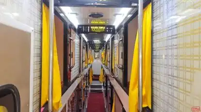 Golden Temple Express Volvo Bus-Seats layout Image
