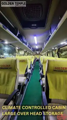 Golden Temple Express Volvo Bus-Seats layout Image