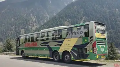 Golden Temple Express Volvo Bus-Side Image