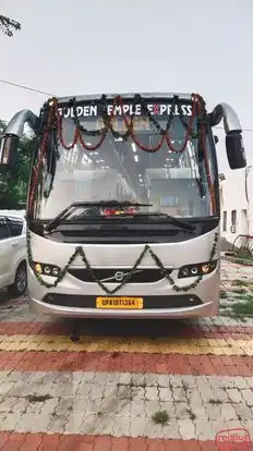 Golden Temple Express Volvo Bus-Front Image