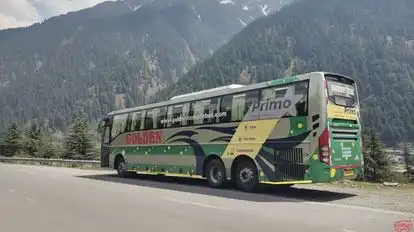 Golden Temple Express Volvo Bus-Side Image
