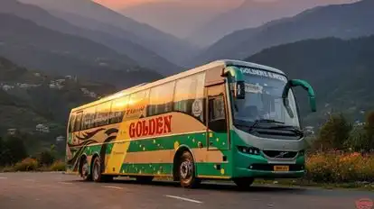 Golden Temple Express Volvo Bus-Side Image