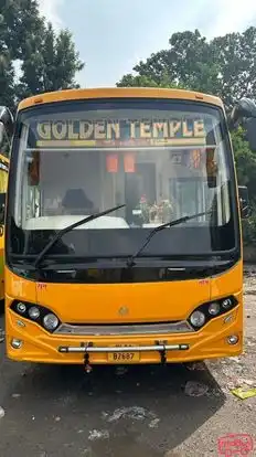 Golden Temple Express Volvo Bus-Front Image