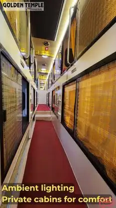 Golden Temple Express Volvo Bus-Seats layout Image