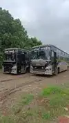 Om sai travels Bus-Front Image