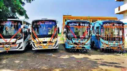 Om sai travels Bus-Front Image