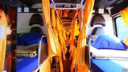 AKS Travels Bus-Seats layout Image
