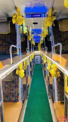 Mansi Tourism Bus-Seats layout Image