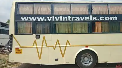 VIVIN Travels Bus-Side Image