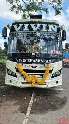 VIVIN Travels Bus-Front Image