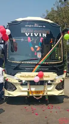 VIVIN Travels Bus-Front Image