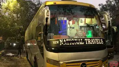 New National Travels  Bus-Front Image