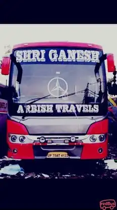 Arbish Travels Bus-Front Image