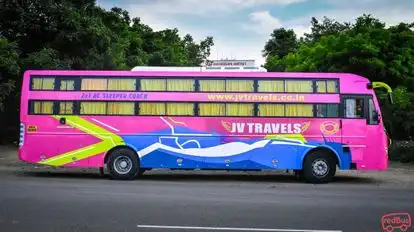R R Travels Bus-Side Image