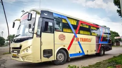 R R Travels Bus-Side Image
