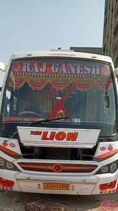 Raj Ganesh Travels Bus-Front Image