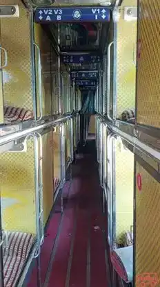 Raj Ganesh Travels Bus-Seats layout Image