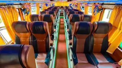 PRACHI TRAVELS Bus-Seats layout Image