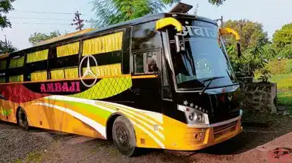 Ambaji Travels  Bus-Front Image