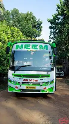 Neem Travels Bus-Front Image