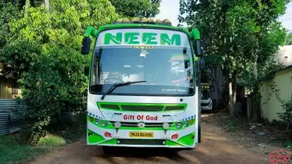 Neem Travels Bus-Front Image