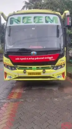 Neem Travels Bus-Front Image