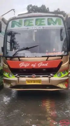 Neem Travels Bus-Front Image
