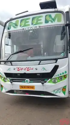 Neem Travels Bus-Front Image