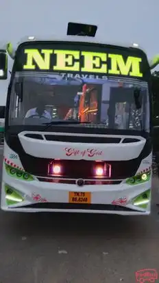 Neem Travels Bus-Front Image