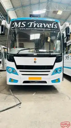 M S Travels Bus-Front Image