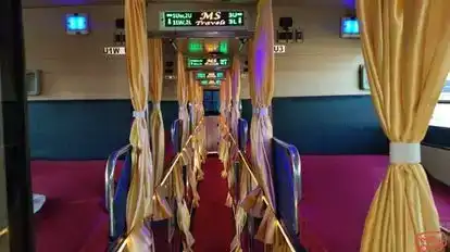 M S Travels Bus-Seats layout Image